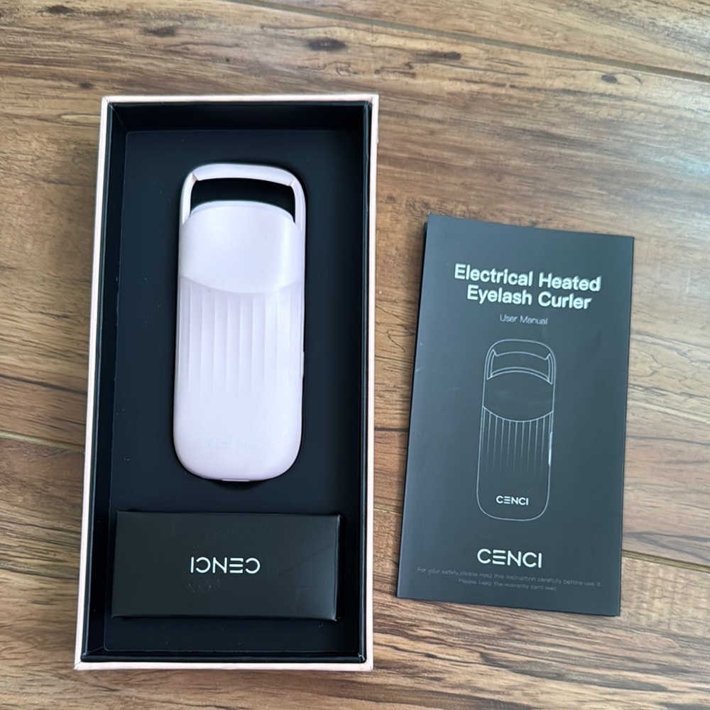 Cenci Electrical Heated Eyelash Curler - Pink